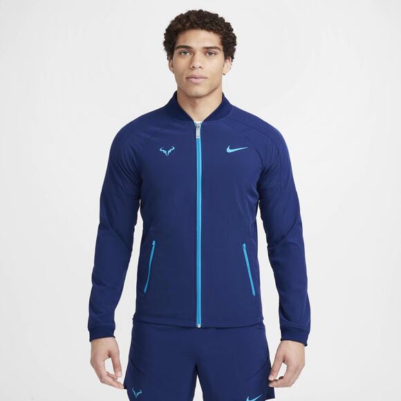 Nike Other - NWT Nike Dri-Fit Rafa Nadal Blue Tennis Jacket Mens Size Small (DV2885-492)